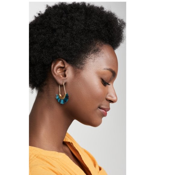 Madewell Arc Wire Fringe Earrings - Picture 3 of 6